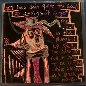 “Numb Skull” decorative magnet